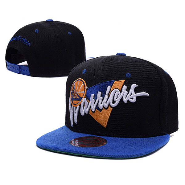  Golden State Warriors  Black NBA Snapback Hat